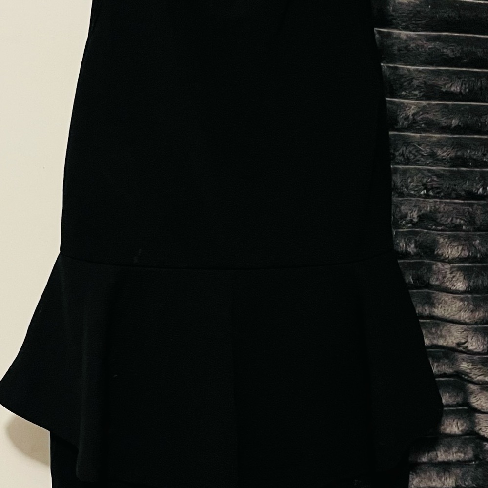 Persaya Black Mini Dress